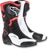 SMX-6v2 Vented Street Riding Boots Black/Red/White US 12