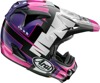 Arai VX-Pro4 Battle Helmet - Purple, Medium - Off-road helmet with VX-Pro4 Battle graphic