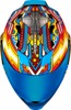 ICON Airflite Flyboy Helmet 2XL Blue - Full-face helmet with Flyboy graphic