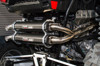 Black Dual Full Exhaust - For 16-21 RZR XP Turbo & S