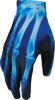 THOR SPORTMODE X-Ray Gloves Men's XS Black/Blue - Men's XS gloves in Black/Blue