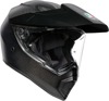 AX9 Full Face Offroad Helmet Matte Carbon Black Large