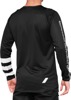 Men's R-Core Long Sleeve Jersey - Rcore Ls Jsy Blkwht 2Xl
