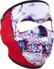 Full-Face Neoprene Mask - Face Mask Neo Glitch Skull