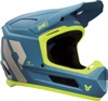 Thor Youth Fleet Forge Helmet Matte Fluorescent Yellow/Blue S - Youth off-road helmet, size S, matte yellow/blue