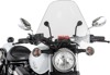 Spitfire Windshield 15" Clear w/Black Hardware