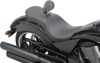 Plain Leather/Vinyl 2-Up Seat Black Low