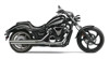 Scalloped Tip Chrome Slip On Exhaust - Yamaha Stryker