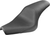 Profiler Smooth 2-Up Seat Black Gel Low - For 13-19 Yamaha XVS950 Bolt