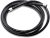 Black 76" Brake Line - DOT -3 AN Universal