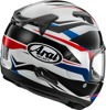 Arai Quantum-X Ray Helmet White 2XL - Full-face helmet with Ray graphic