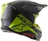 Supertech SM8 Echo MIPS Offroad Helmet Black/Hi-Vis Yellow Small