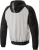 Chrome Motorcycle Armored Hoodie/Jacket Black/Gray/White US X-Large