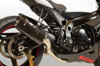 Tech 1 Carbon Fiber Full Exhaust w/ Stainless Tubing - For 11-24 Suzuki GSXR600 & GSXR750