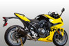 Full Exhaust System w/ Scalene Carbon Canister - For 23-25 Suzuki GSX-8S/R