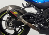 Carbon Fiber Slip On Exhaust - For 17-23 Suzuki GSX-R1000