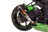 Carbon Fiber MGP Growler Slip On Exhaust - For 09-20 Kawasaki ZX6R