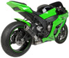 Carbon Fiber MGP Growler Slip On Exhaust - For 11-18 Kawasaki ZX10R