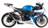 Carbon Fiber MGP Growler Slip On Exhaust - For 2011+ Suzuki GSXR600/750