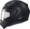 i10 Semi-Flat Black Full-Face Street Motorcycle Helmet Small