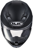 i10 Semi-Flat Black Full-Face Street Motorcycle Helmet Small