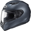 i10 Semi-Flat Anthracite Full-Face Street Motorcycle Helmet Small