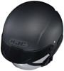 IS-Cruiser Matte Black Open-Face Half Helmet X-Large