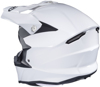 i50 Solid White Off-Road Helmet Small