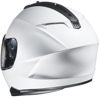 C70 Solid White Full-Face Street Motorcycle Helmet 2X-Large