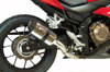 Polished Slip On Exhaust - For 16-23 Honda CBR500
