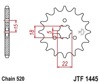 13 Tooth Front Countershaft Sprocket - 520 Pitch - For 94-07 Kawasaki KX125