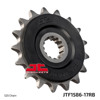 Front Steel Countershaft Sprocket w/ Rubber Damper - 17 Tooth 525