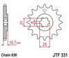 Steel Front Countershaft Sprocket - 15 Teeth - New JT!