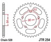 Steel Rear Sprocket - 45 Teeth 520