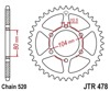 Steel Rear Sprocket - 38 Tooth 520 - For Vulcan Versys Ninja 400-800