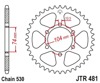 Steel Rear Sprocket - 40 Teeth 530