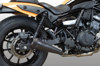 All Black Retro-Drag Slip On Exhaust - For 24-25 Kawasaki Eliminator