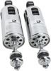 Chrome Adjustable 422 Series Shocks - For 00-16 HD Softail