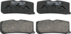 Standard Organic Brake Pads Front Set