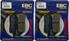 Standard Organic Brake Pads Front Set