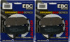 Standard Organic Brake Pads Front Set