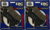 Standard Organic Brake Pads Front Set