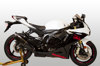 Tech1 Carbon Fiber Slip On Exhaust - For 11-24 Suzuki GSXR600 & GSXR750