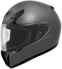 RF-SR Deep Matte Grey Full-Face Motorcycle Helmet 2X-Large