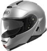 Neotec 2 Light Silver Modular Motorcycle Helmet Small