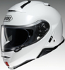 Neotec 2 Solid White Modular Motorcycle Helmet Small