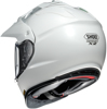 Hornet X2 Solid White Dual-Sport Helmet X-Large