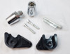 No Cut Chrome Frame Sliders - For 09-14 Yamaha R1