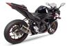 S1R Carbon Fiber Slip On Exhaust - For 15-24 Yamaha R3