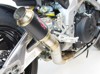 Black Center GP Race Slip On Exhaust - for 17-18 Aprilia RSV4 RR/RF & Tuono